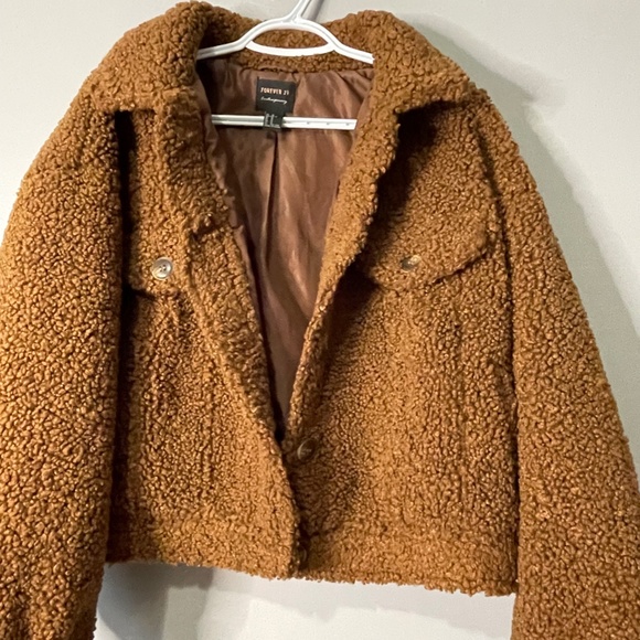 Brown Sherpa Jacket - Picture 2 of 5
